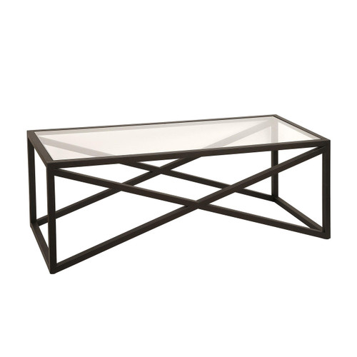 homeroots living room 46" Black Glass Rectangular Coffee Table - CP-HMEROOTS-521050  homeroots living room 46" Black Glass Rectangular Coffee Table - CP-HMEROOTS-521050