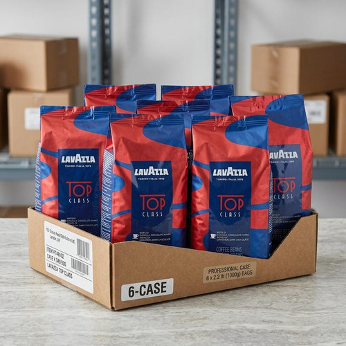 LAVAZZA Lavazza Natural Arabica Top Class Whole Bean Espresso 2.2 lb. (6/Case)