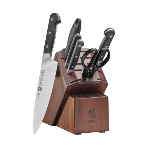 ZWILLING  Zwilling Professional Grade Cutlery Pro 7 Piece Knife Set with Wood Block 