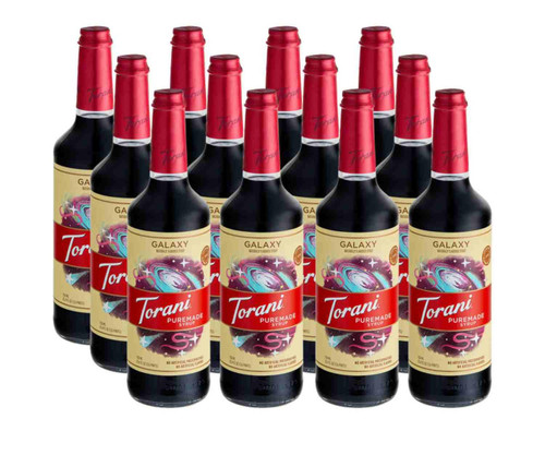 torani Torani Puremade Galaxy Sweetened Flavoring Syrup - 750 mL (12/Case)  - chicken pieces