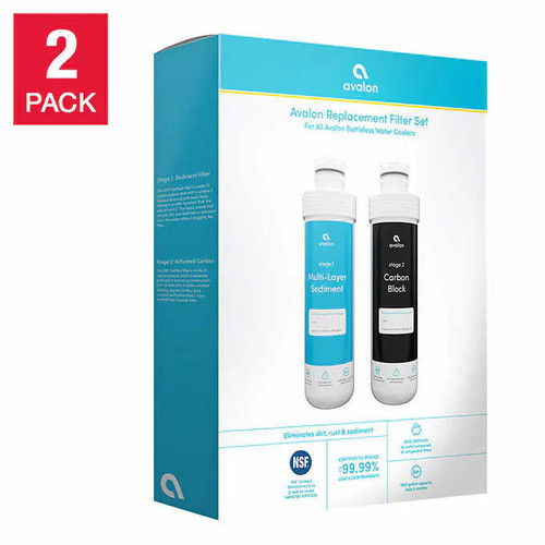  Avalon 2-Stage Replacement Water Coolers Filters for Avalon Bottleless 