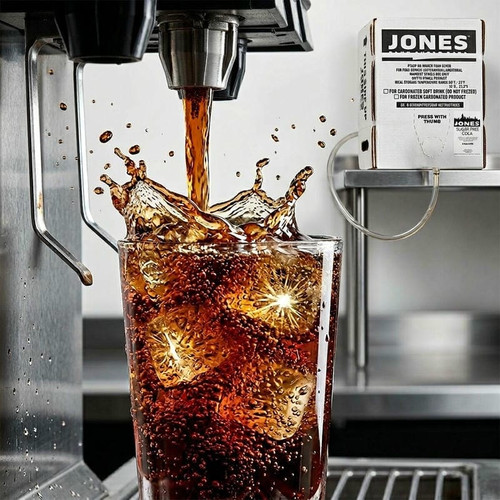 Jones Sugar-Free Cola Syrup 3 Gallon Bag in Box - Refreshing Lightness - Chicken Pieces