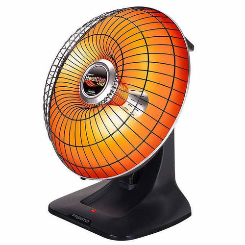 Presto HeatDish Plus Tilt Parabolic Electric Heater (OPEN BOX)- CHICKEN PIECES