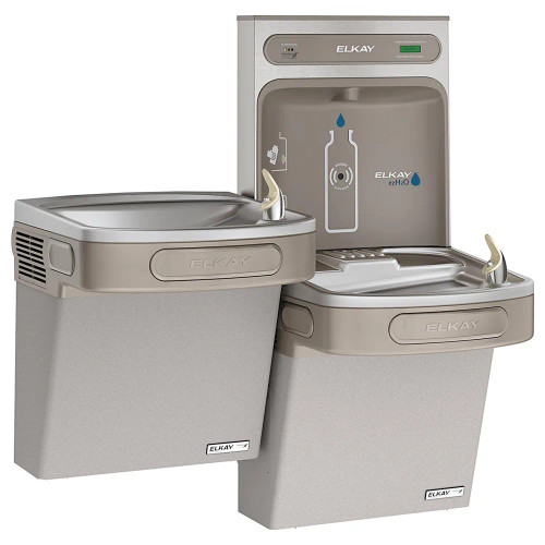 Elkay LZSTLG8WSLK Wall Mount Drinking Fountain w/ Bottle Filler - Filtered - Chicken Pieces
