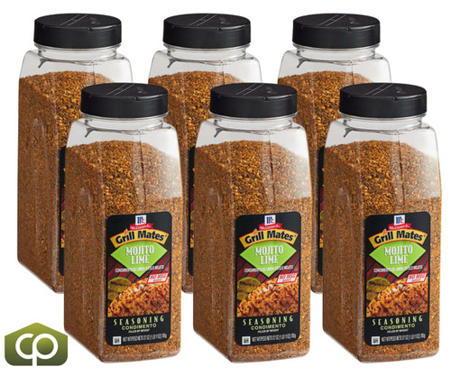  McCormick Grill Mates 27 oz.  (6/Case) Mojito Lime Seasoning - Tangy, Sweet 