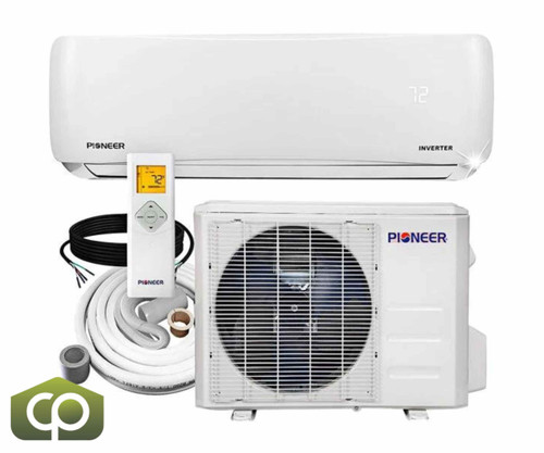 Pioneer Series Wall Mounted Ductless Mini Split AC System 220V, 24,000 BTU - Chicken Pieces