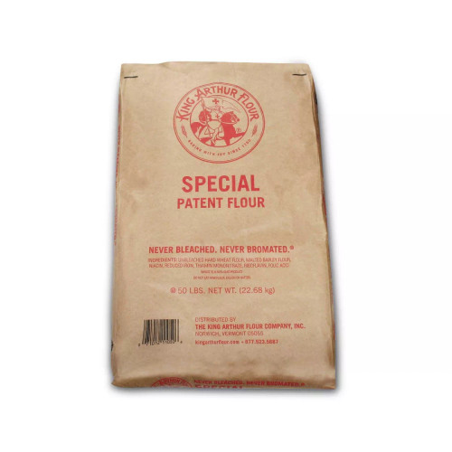 King Arthur Bulk Flour (Special Patent) - 50 lb. Bag - Ideal for Baking Breads - Chicken Pieces