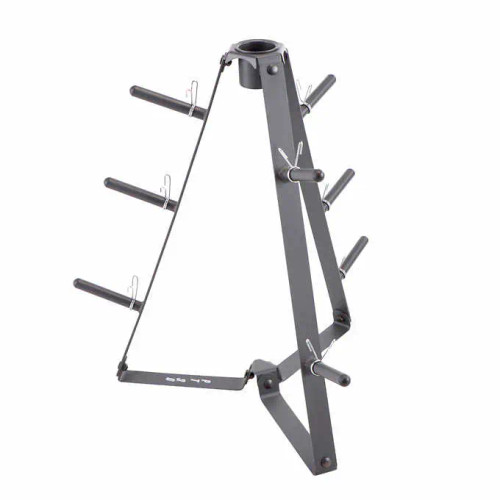 Marcy Standard Weight Plate Tree with Cup Holder - Chicken Pieces