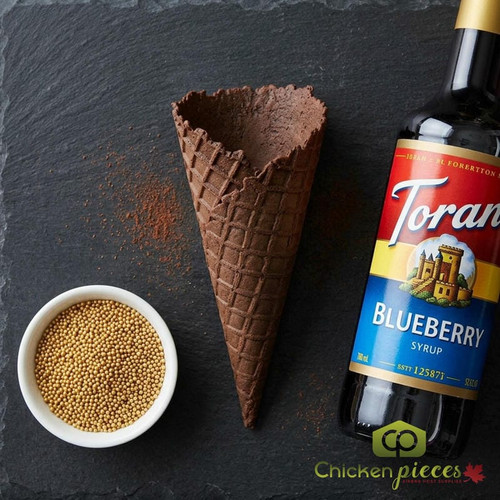 JOY Chocolate Ice Cream Waffle Cones 12 Pack- 8/CASE