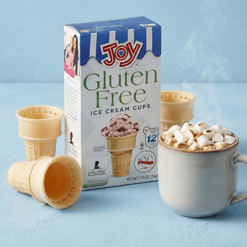 JOY Flat Bottom Gluten-Free Cake Ice Cream Cone - 96/Case (24cases/PALLET)- TOTAL 2304 CONES