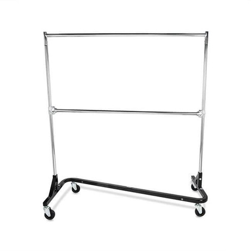 Rack Force RACK FORCE Industrial Z-Rack w/ Two Rails - 61" x 22" x 69" | Space-Saving 