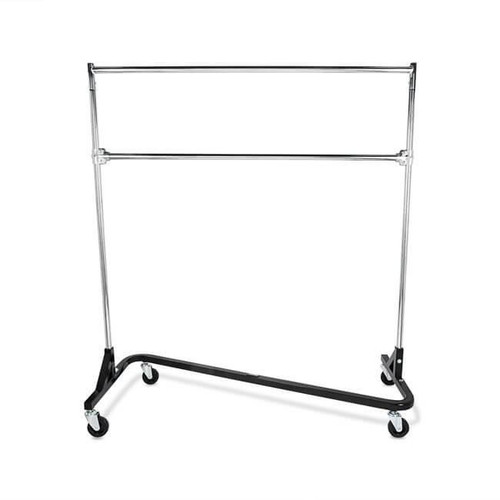 Rack Force RACK FORCE Industrial Z-Rack w/ Two Rails - 61" x 22" x 69" | Space-Saving 