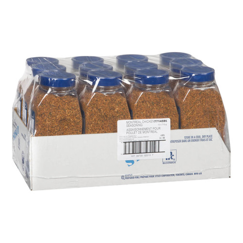 Imperial/McCor McCormick Imperial Spice Blend Montreal Chicken 710 GR (1.57 lbs) (12/Case) - Canadian Made  Imperial/McCor McCormick Imperial Spice Blend Montreal Chicken 710 GR (1.57 lbs) (12/Case) - Canadian Made