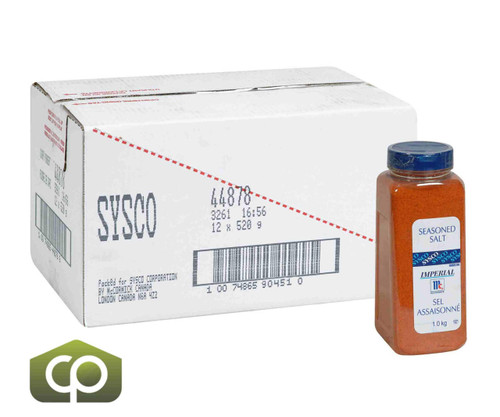 McCormick Imperial Seasoning Salt 1 KG (2.2 lbs) (12/Case) - Canadian Made   McCormick Imperial Seasoning Salt 1 KG (2.2 lbs) (12/Case) - Canadian Made