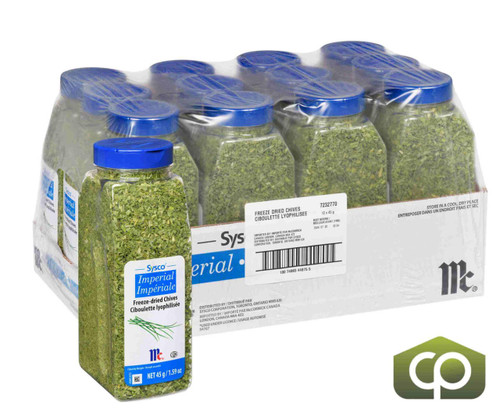  McCormick Imperial Spice Freeze Dried Chive 45g (0.1 lbs) (12/Case) 