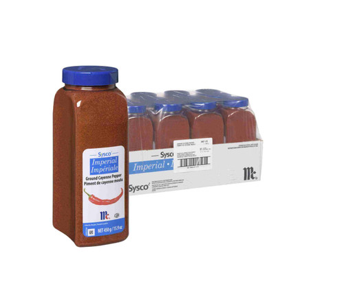 McCormick Imperial Spice Cayenne Pepper 450g (0.99 lbs) (12/Case)   McCormick Imperial Spice Cayenne Pepper 450g (0.99 lbs) (12/Case)