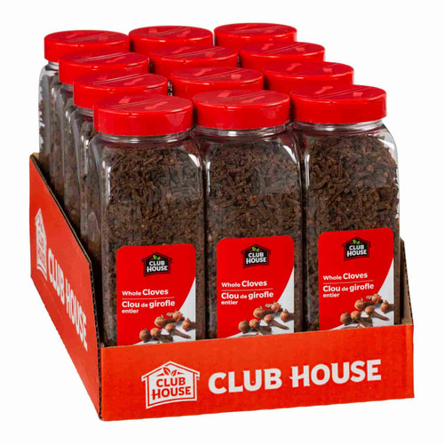 clubhouse Clubhouse Spice Clove Whole 375 GR (0.83 lbs) (12/Case)  clubhouse Clubhouse Spice Clove Whole 375 GR (0.83 lbs) (12/Case)
