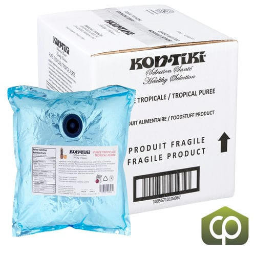 Kontiki Tropical Fruit Salad Puree - 3 LT (4/Case) - 26.4 LBS.   Kontiki Tropical Fruit Salad Puree - 3 LT (4/Case) - 26.4 LBS.