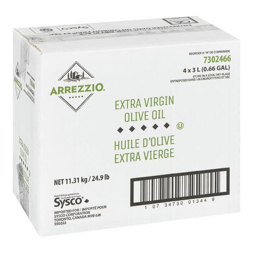 Arrezzio Classi Olive Oil Extra Virgin - Premium Blend, 3L (4/Case) - 26.4 LBS   Arrezzio Classi Olive Oil Extra Virgin - Premium Blend, 3L (4/Case) - 26.4 LBS