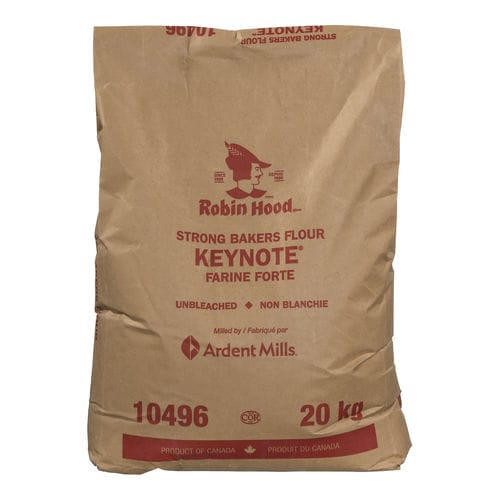 Ardent Mills Keynote Strong Bakers Unbleached Flour - Versatile - 20 KG - 44 LBS - Canadian Made   Ardent Mills Keynote Strong Bakers Unbleached Flour - Versatile - 20 KG - 44 LBS - Canadian Made