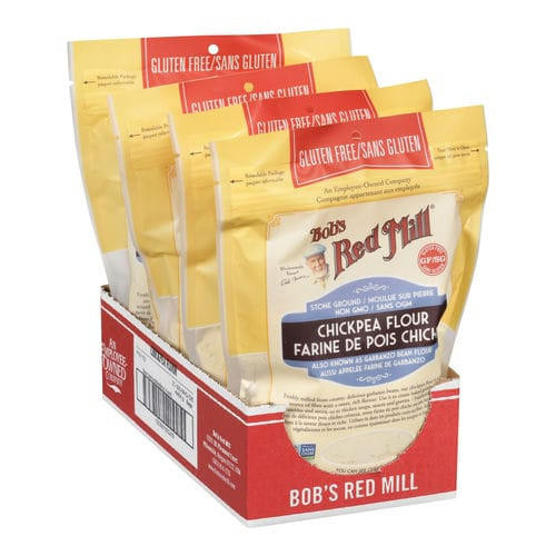 Bob's Red Mill Flour Bean Garbanzo 454 GR (4/Case) - 4 LBS   Bob's Red Mill Flour Bean Garbanzo 454 GR (4/Case) - 4 LBS