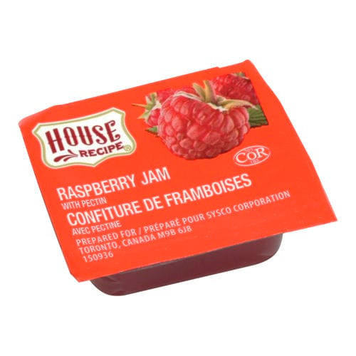  House Recipe CL Jam Raspberry Cup With Pectin 16ML (200/Case) 