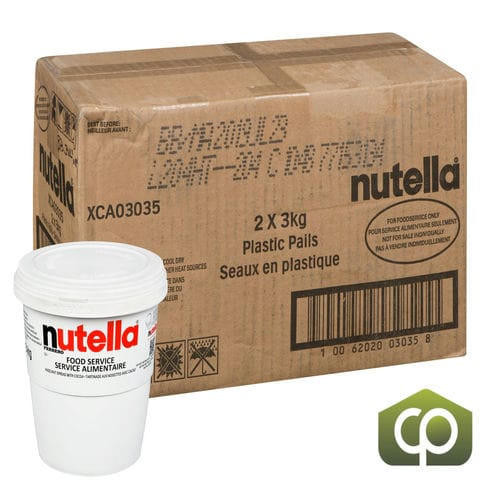 NUTELLA Nutella Hazelnut & Chocolate Spread 3 KG (2/Case) - 6.6 lbs 