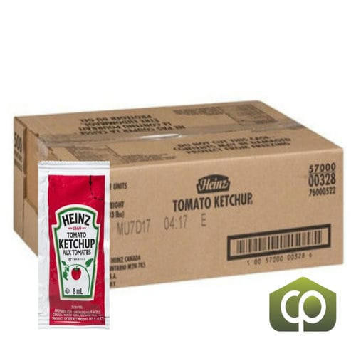 HEINZ Heinz Ketchup Packets - 8ml/6 lbs (500/Case) | Canada's Favorite 