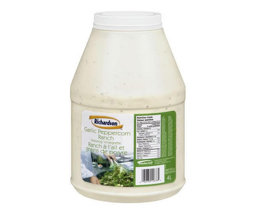 RICHARDSON Richardson Dressing Ranch Garlic Peppercorn 4L/1.05 Gallon (2/Case) 