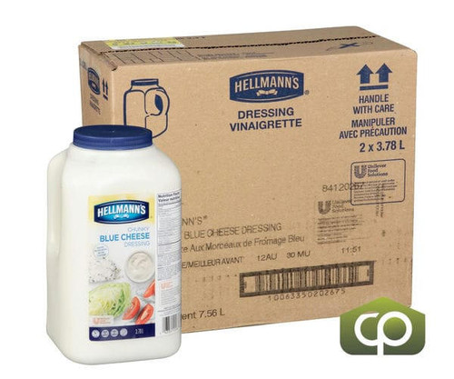 Hellmann's Dressing Blue Cheese 3.78L/1 Gallon (2/Case)   Hellmann's Dressing Blue Cheese 3.78L/1 Gallon (2/Case)
