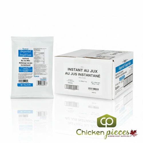 Sysco Imperial Mix Gravy Au Jus Instant 139GM/0.3 LBS Bulk size (6/Case)
