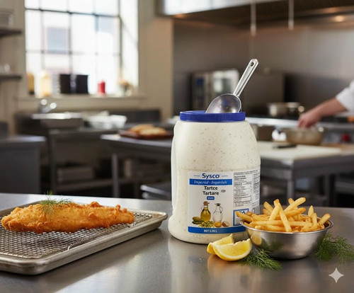 Sysco Imperial Sauce Tartar 3.78L/1 Gallon Bulk size (2/Case)