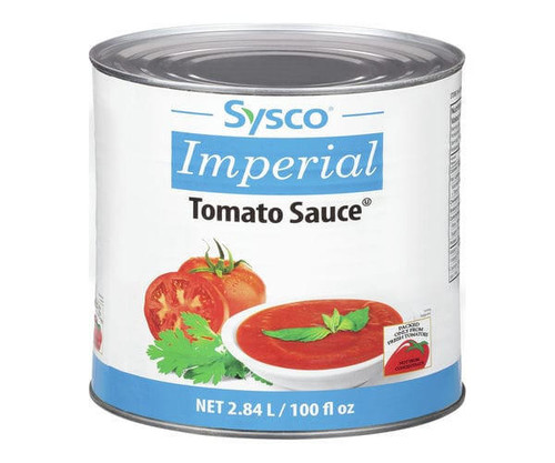 Sysco Imperial Sauce Tomato 2.84L/0.75 Gallon (6/Case)   Sysco Imperial Sauce Tomato 2.84L/0.75 Gallon (6/Case)