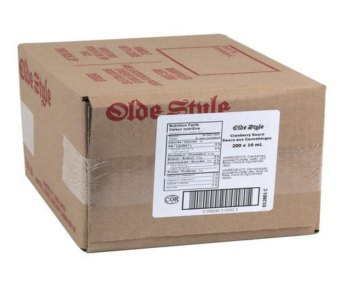 OLDE STYLE Olde Style Sauce Cranberry 16 ML (200/Case) 