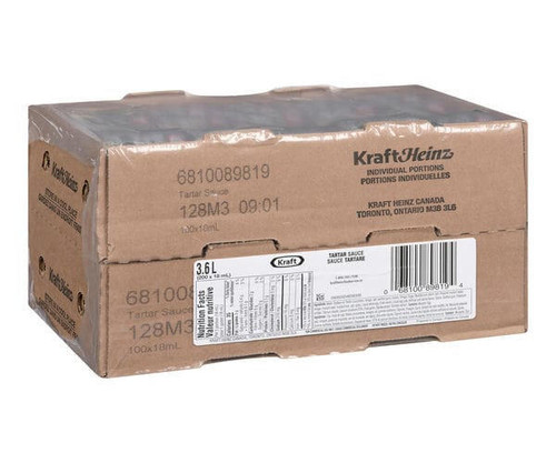 Kraft Sauce Tartar Portions 18 ML (200/Case)