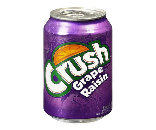  Crush Soda Soda Grape 355 ML/0.78 LBS (12/Case) 