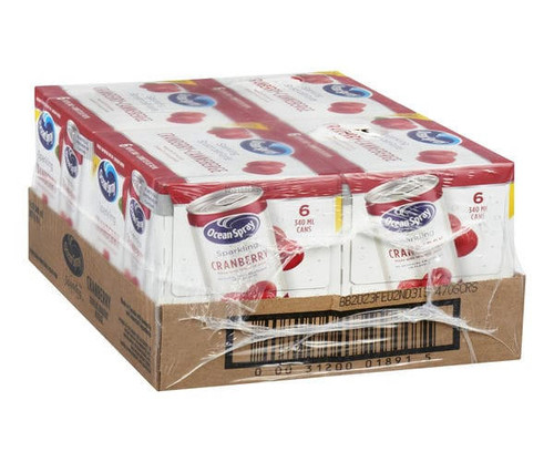 Ocean Spray Drink Cranberry Sparkling 340 ML/11.5 ounces (24/Case)