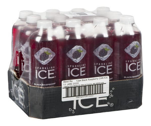 Chicken Pieces Sparkling Ice Water Sparkling Ice Black Raspberry 503 ML/17 ounces (12/Case) 