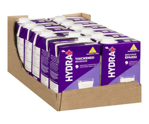 Buy Hydra+  Thickened Milk IDDSI 3- 1L/33.8 oz(12/Case) Thickened Beverage online — B2B food service, fast shipping Canada