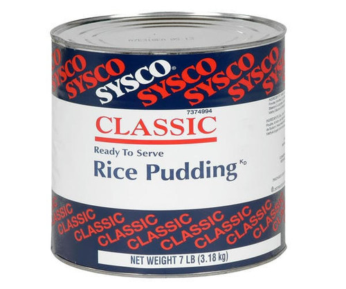 Chicken Pieces Sysco Classic Pudding Rice Ready To Us 3.18KG/7LBS (6/Case)  Chicken Pieces Sysco Classic Pudding Rice Ready To Us 3.18KG/7LBS (6/Case)