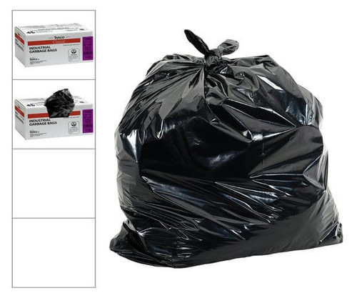 Chicken Pieces Sysco Classic Bag Garbage Regular Black 42x48 (125/Case) 