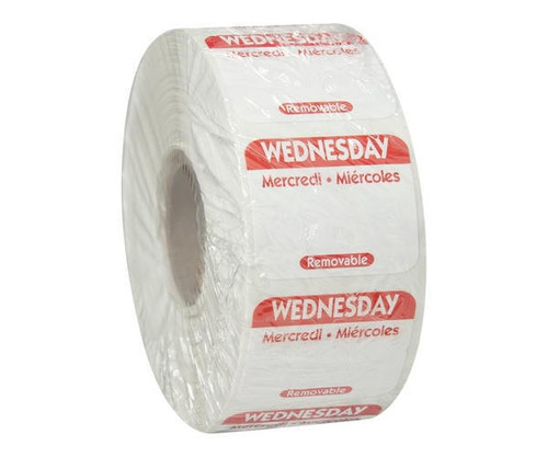 Chicken Pieces Sysco Classic Label Daily Wednesday Removeable (3/Case) 