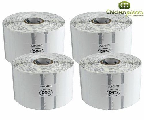  National Guest Label Roll Date Code Genie 2x2 Blank Removeable (4/Case) 