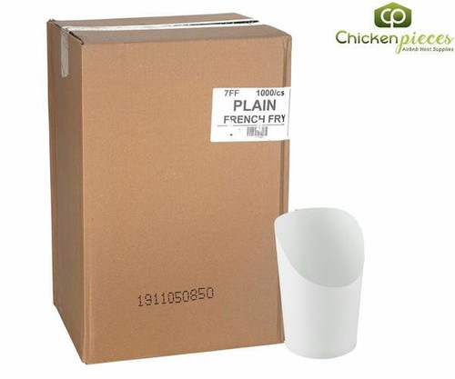 dover Dover Container Paper French Fry Plain 5 oz  White(1000/Case) 
