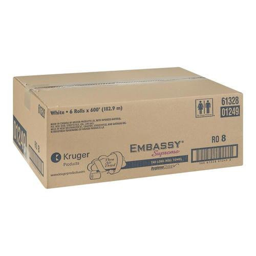 Chicken Pieces Imperial Embassy Towel Roll Thru Air Dried 600 FT (6/Case) - Superior Absorbency 
