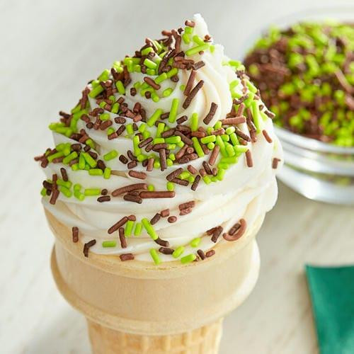  Dutch Treat Chocolate Mint Sprinkles Candy Ice Cream Topping - 4.5KG/10 lbs 