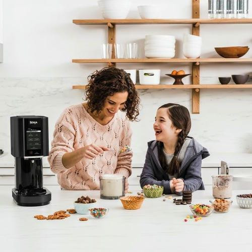 Chicken Pieces Ninja CREAMi Ice Cream Maker - Customizable Frozen Treats, Sorbet, Gelato, Milkshakes, and Smoothie Bowls 