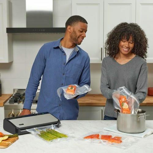 Chicken Pieces FoodSaver Vacuum Sealing System with Handheld Sealer Attachment - Airtight Seal 