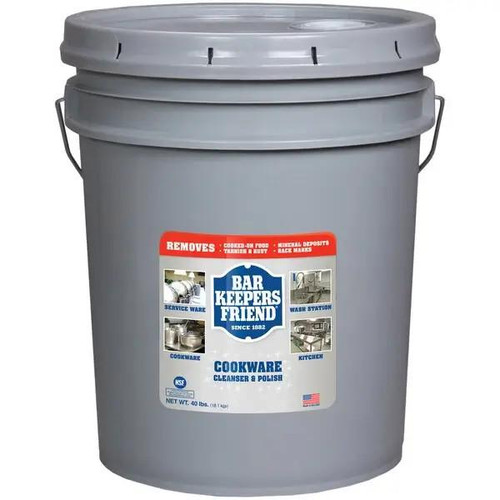  Bar Keepers Friend  Cookware Cleanser & Polishing Powder -40Lbs Pail 