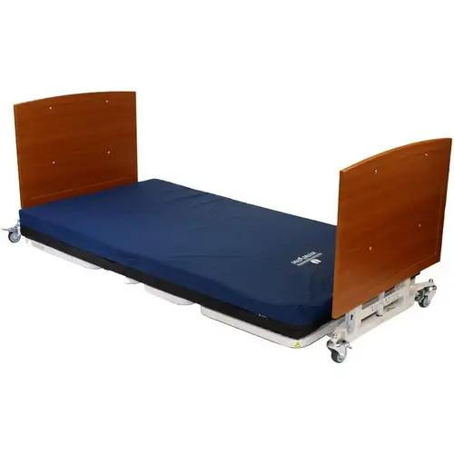 Chicken Pieces AllCare Floor Level Low Bed - Adjustable Height 3.6” to 25”, Width Options, Advanced Positioning 